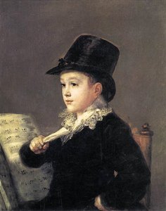 Portrait de Mariano Goya - Francisco de Goya